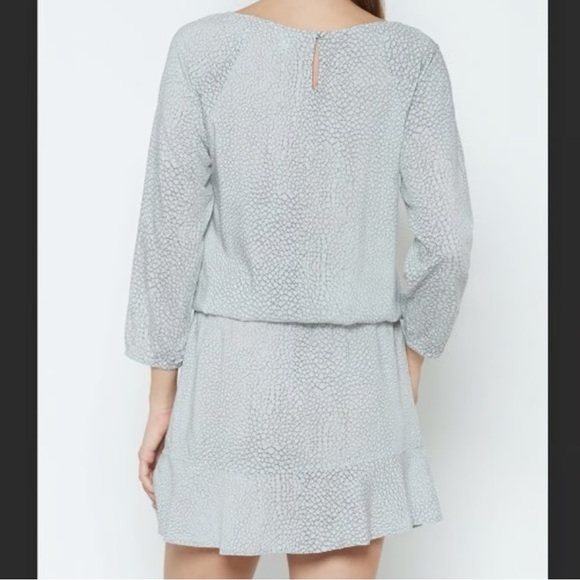 Joie Soft Arryn B Stingray printed mini dress new without tags - Picture 5 of 5